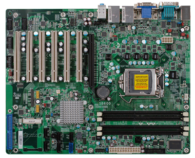 SB600-C ATX Intel B65 Core i3 i5 i7 with 1 PCIe[x16] & 6 PCI