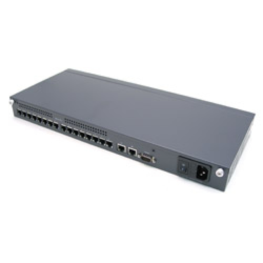 STE-516C Geräteserver mit 16 RS-232/422/485-Anschlüssen für Ethernet