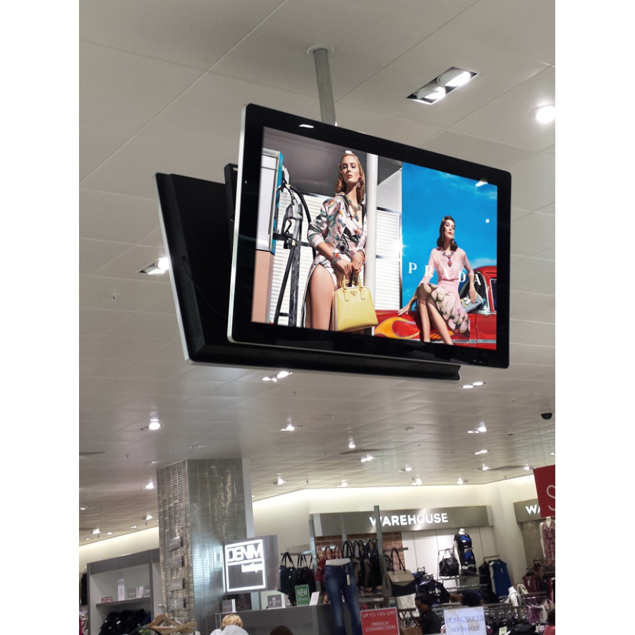 Sureview 46" Slimline Wall Mount Digital Poster in situ