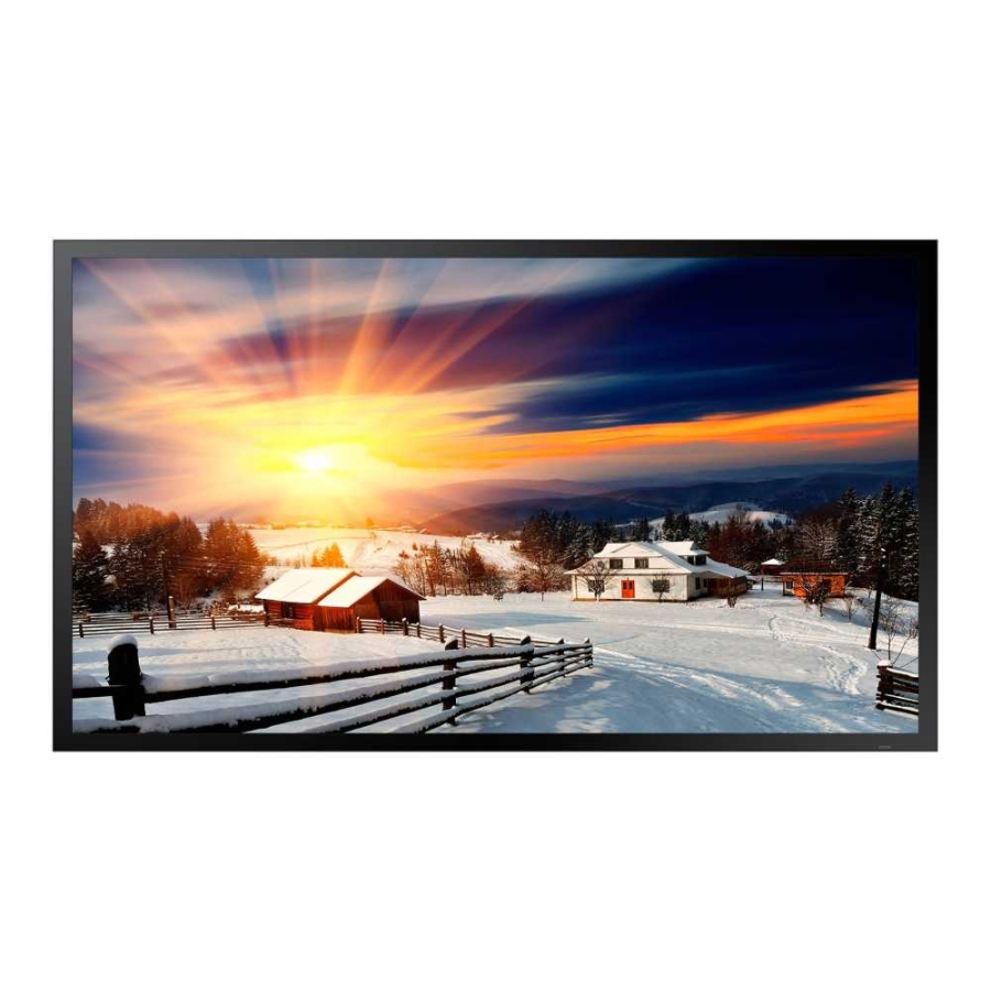 55" High Bright Outdoor Display 24/7 Usage (2500cd/m2)