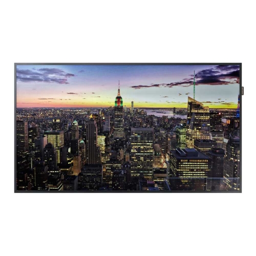 49" 4K Signage Display LCD Monitor 24/7 Nutzung Remote Management