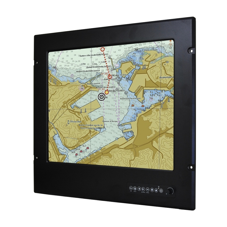 R19L300-MRA1 19" Marine Bridge System Display