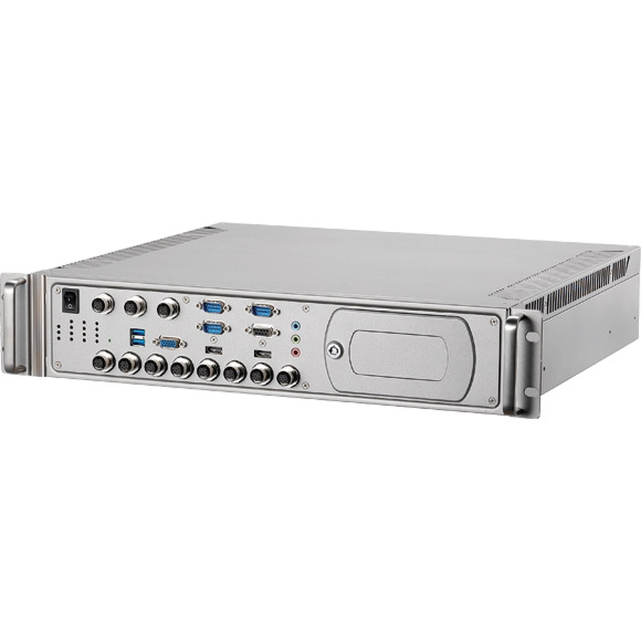 nROK 5500 IP40 Rackmount Fanless Railway Computer angle