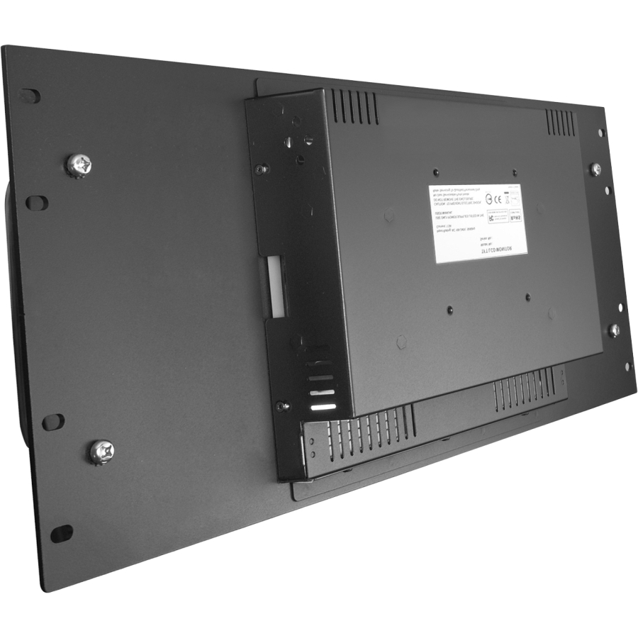 RM1205 6U 12" LCD-Rackmount-Monitor (Rückseite)