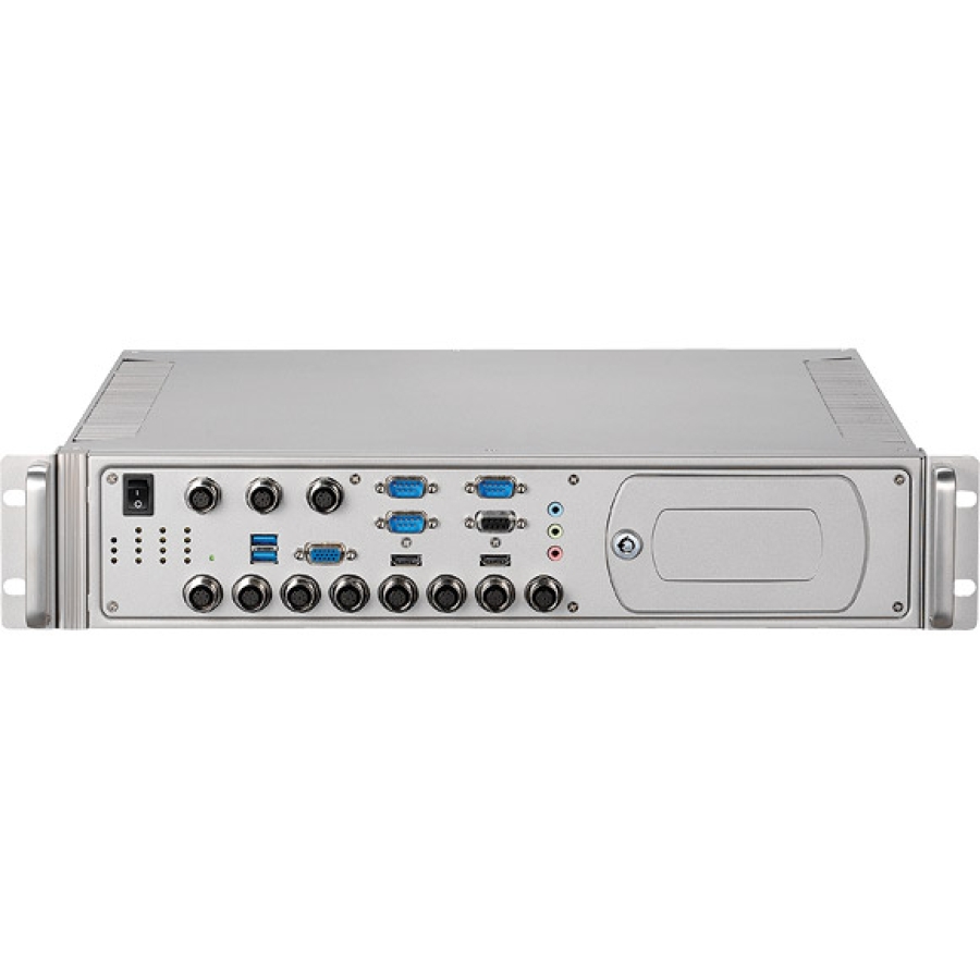 nROK 5500 IP40 lüfterlose Rackmount-Bahnrechnerfront