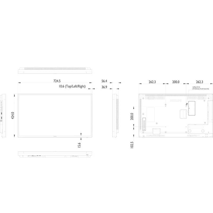 32" Signage Display Enabled for Android Apps