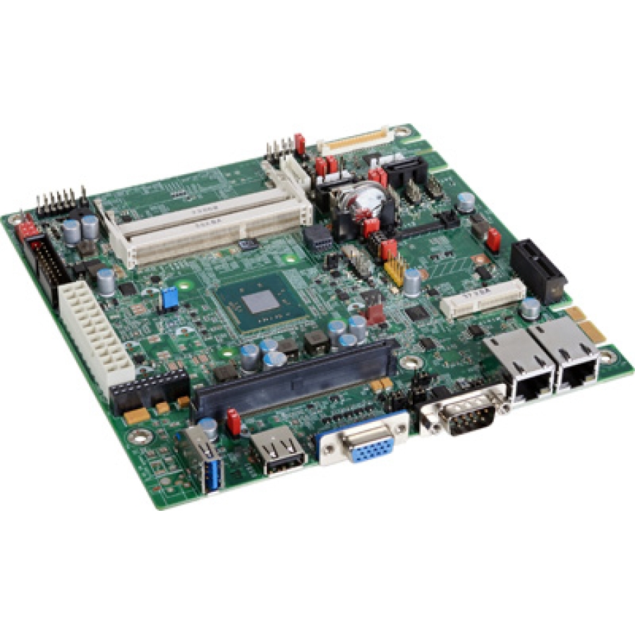 BT160 Bay Trail Mini ITX Board angle view