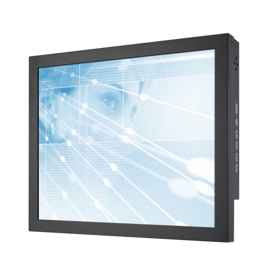 CH1705S 17" Industrie-LCD-Monitor mit LED-Hintergrundbeleuchtung (Front)