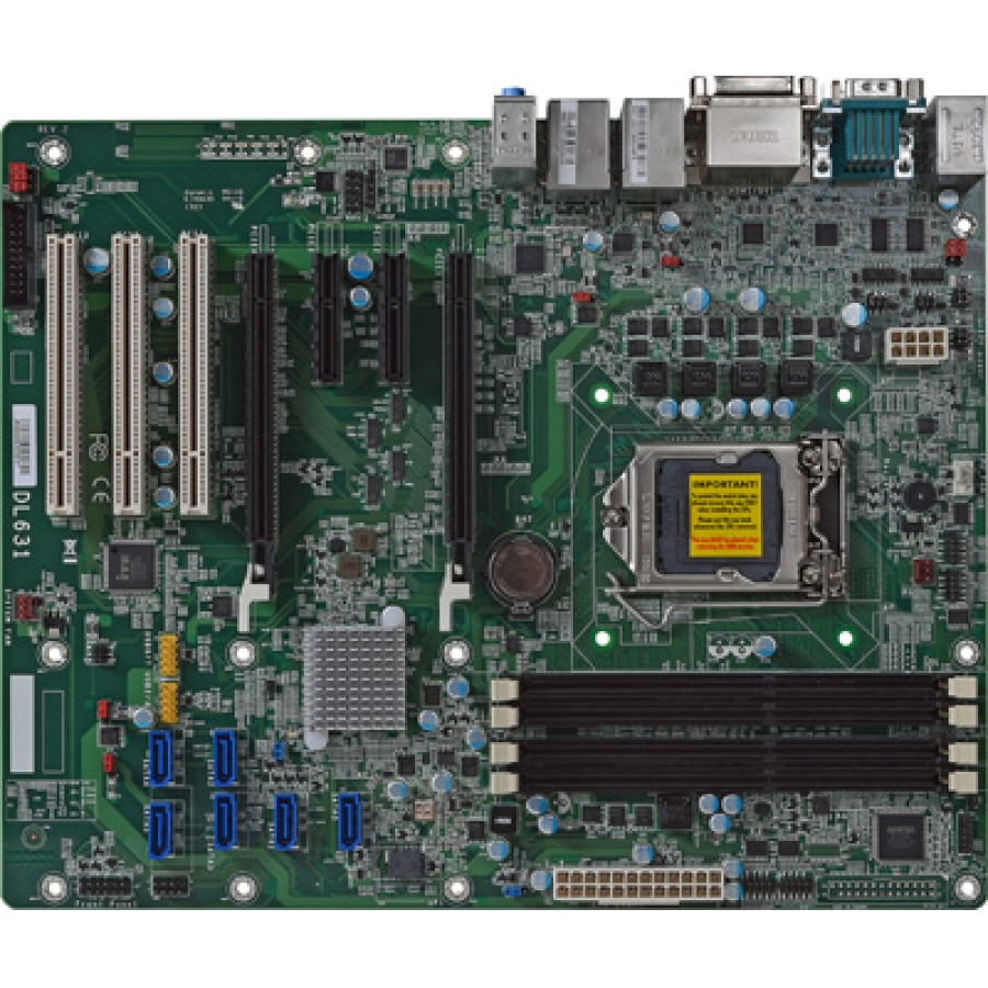 DL631-C226 ATX Intel C226 4th Generation Xeon with 3 PCI and 6 COM 