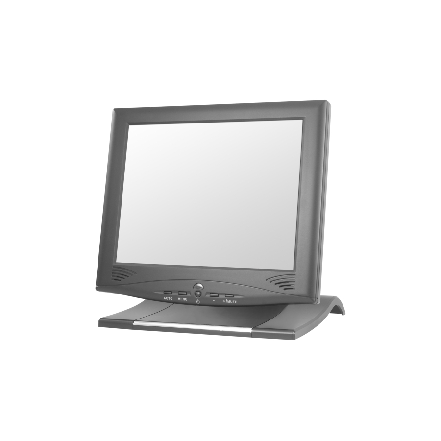 L1043S-RT-SVGA Moniteur LCD de bureau 10,4" avec écran tactile résistif (avant)