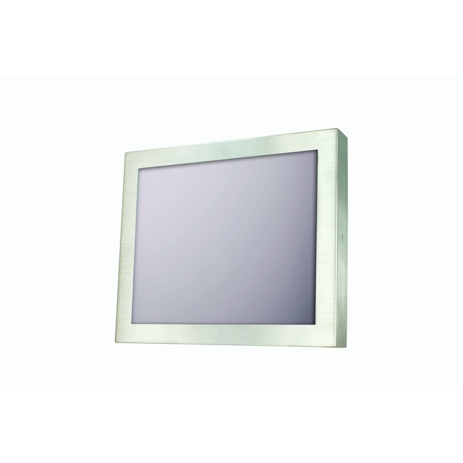 FCH1705S 17" IP66 Stainless Steel Chassis Monitor with LED B/L (Front) 