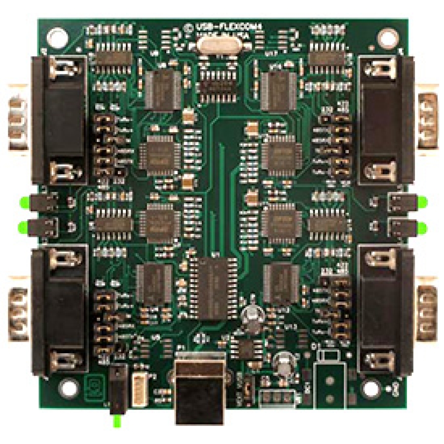 USB-COM232-4A Adaptateur 4 ports USB vers série RS-232 (version OEM Board Only)