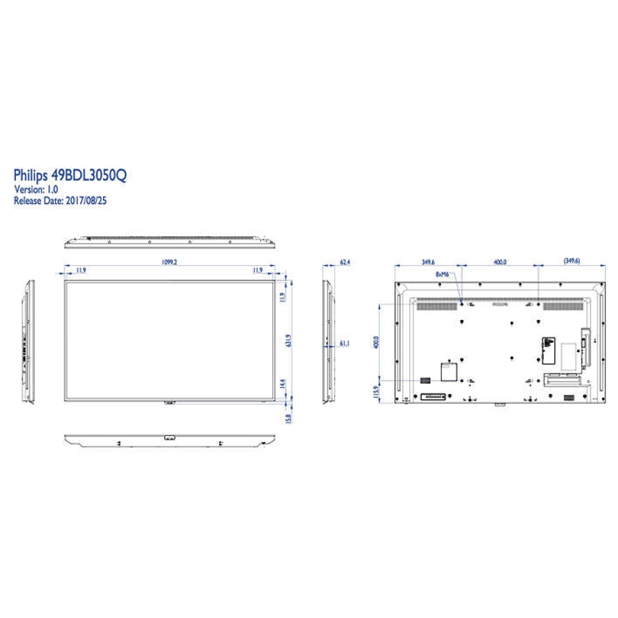 49" 4K UHD Signage Screen