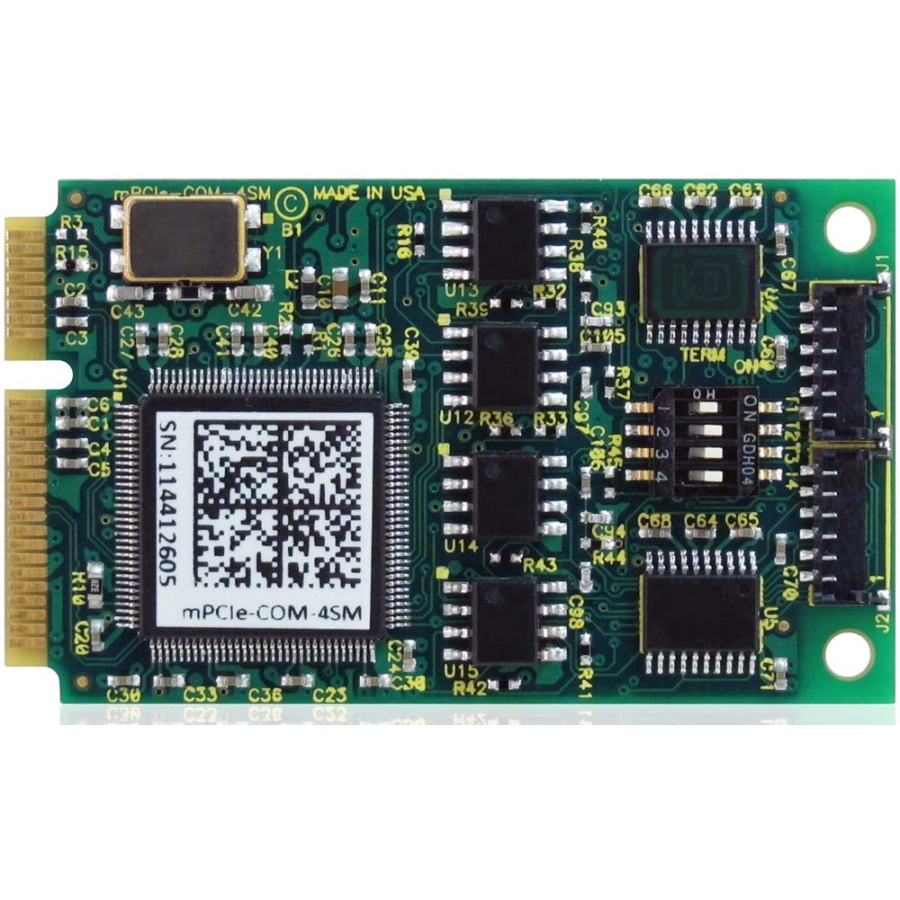 2 & 4-Port Multi-Protokoll RS-232 422 485 PCI Express Mini Karten