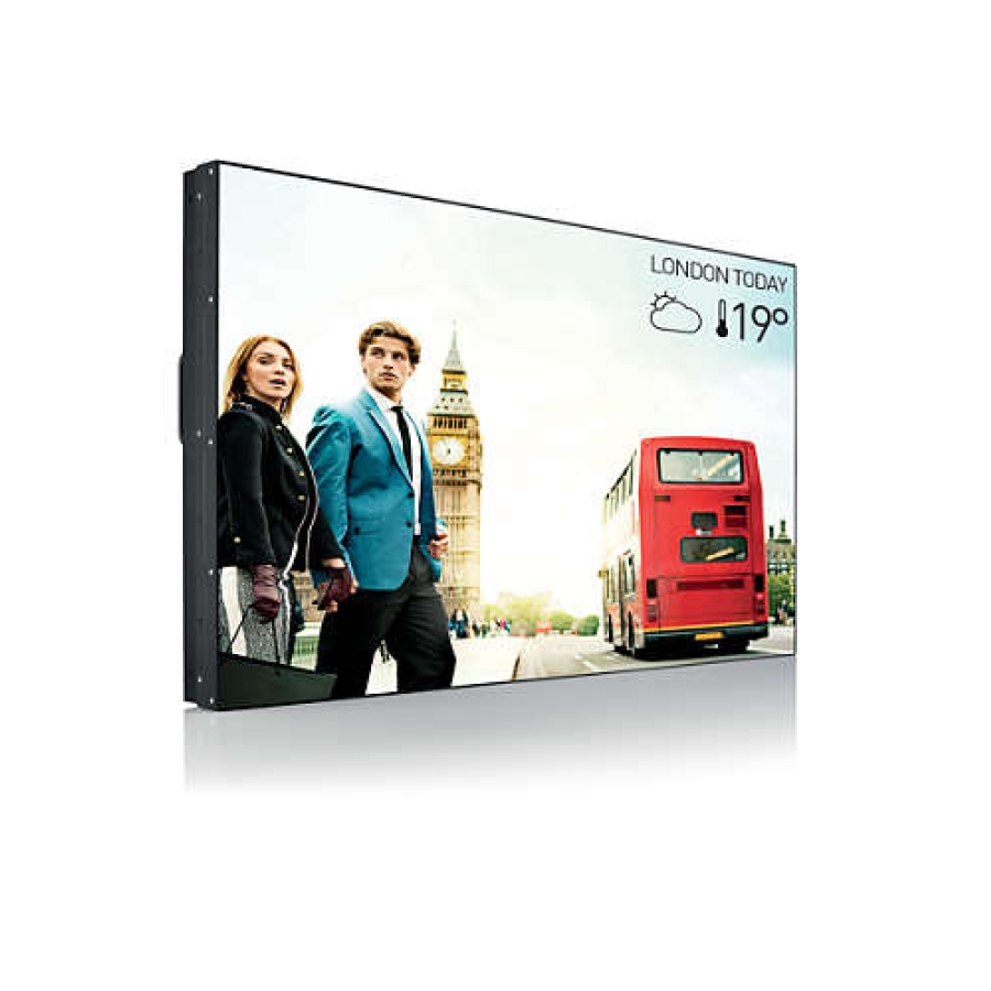 55" Video Wall Display with Ultra Narrow 0.9mm Bezel