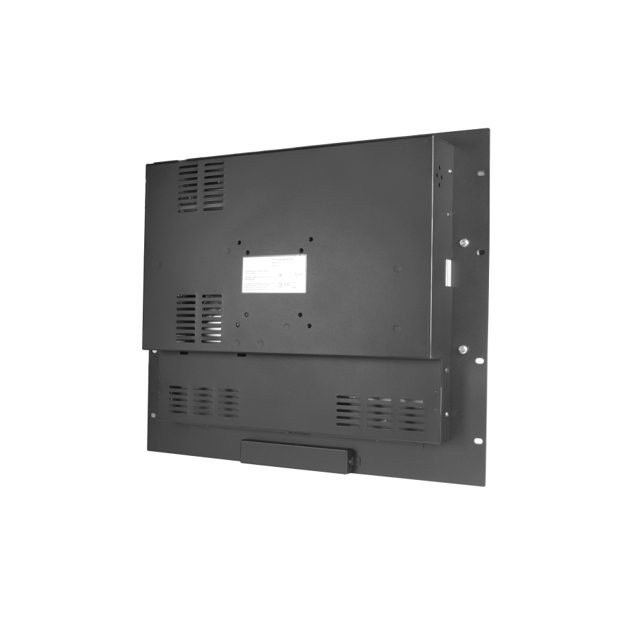 RM1905 9U 19" LCD-Rackmount-Monitor (Rückseite)