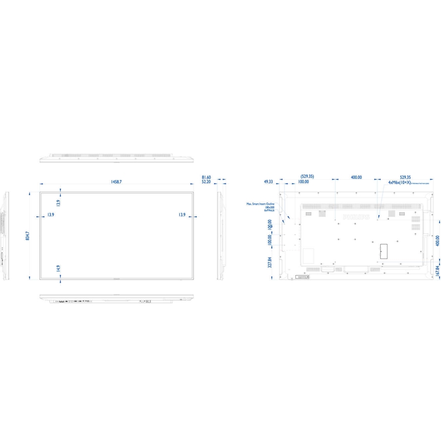 65" Full HD LCD Signage Monitor