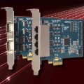 PCIe-COM232-2DB/2RJ Carte de communication série RS-232 PCI Express à 2 ports (DB9 ou RJ45)