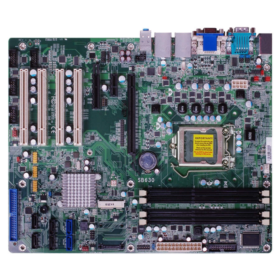 SB630-CRM Industrie-ATX Intel Q67 Core i3 i5 i7 mit 1 x PCIe[x16],[x4],[x1] & 4 x PCI Slots