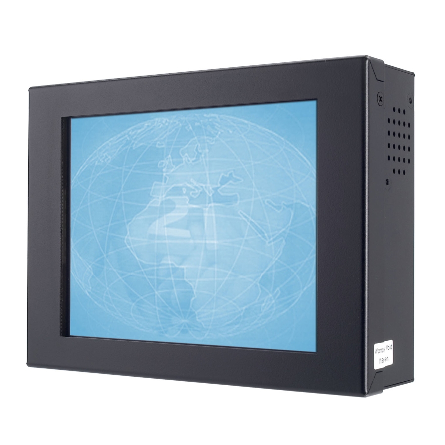 CH0656S 6,5"-LCD-Industriemonitor für Gehäuseeinbau mit LED-Hintergrundbeleuchtung (Front)