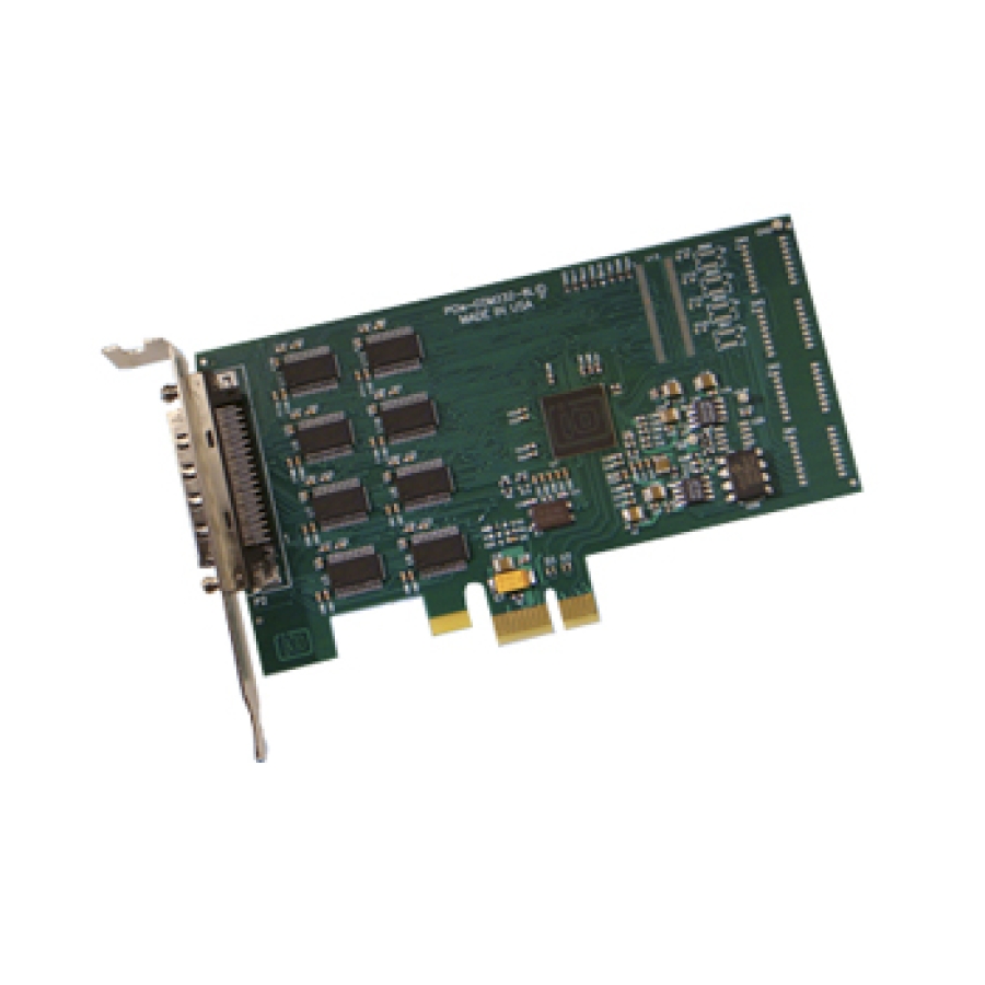 8 Port Low Profile PCI Express Serial Communication Card