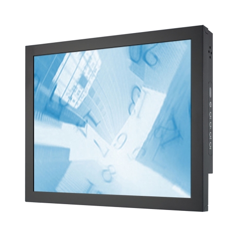 CH1905S 19" Industrial Chassis Mount LCD Monitor with LED Backlight (Front) 