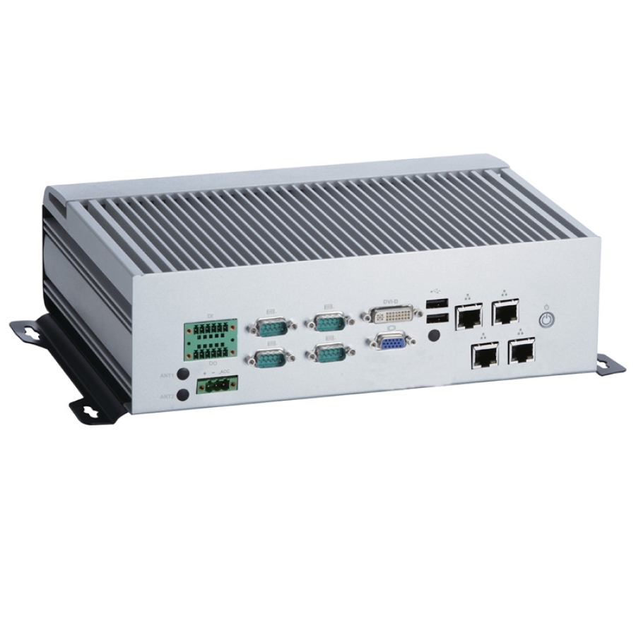 tBOX312-870-FL Fanless Intel Core i7/i3 Railway PC with EN60950 Certification