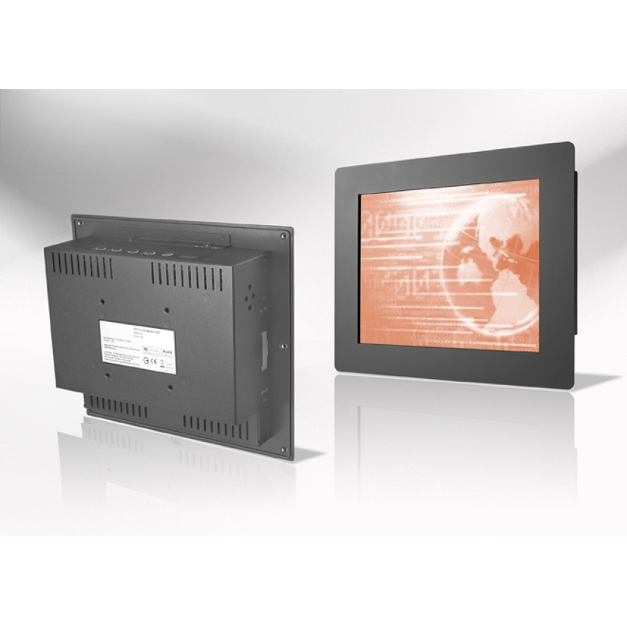 IPM0975 9.7" IP65 Panel Mount Industrial LCD Monitor (800 x 600)