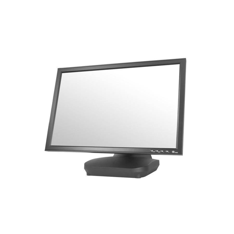 moniteur LCD 19" à écran large avec écran tactile résistif (avant)