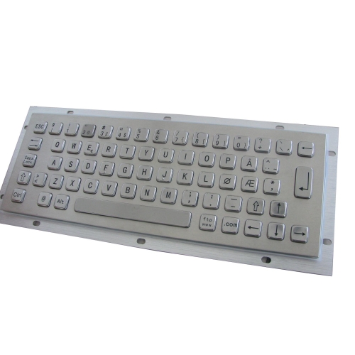 KCR64 Stainless Steel Keyboard Rear Mounting