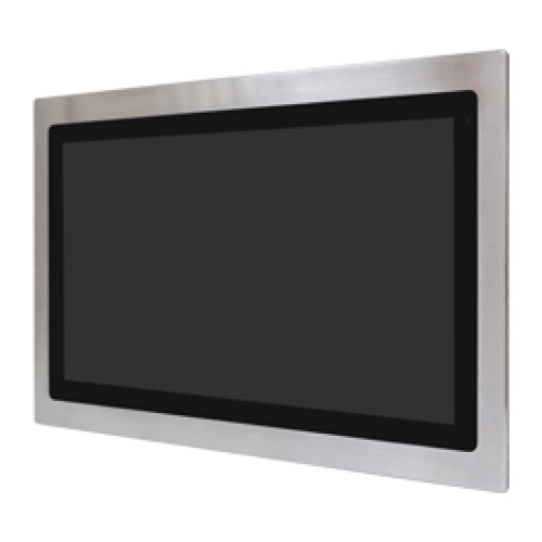 Aplex Technology FABS-121 Flache Frontplatte IP66/IP69K Monitor aus Edelstahl