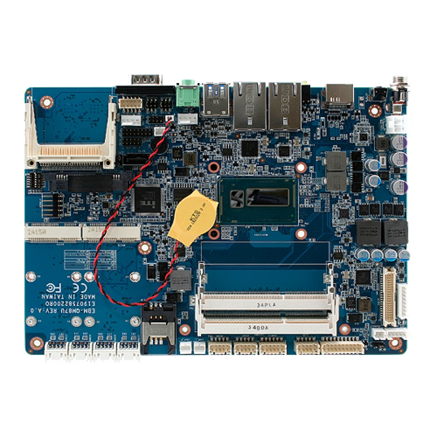 Avalue EBM-QM87U 5.25" 4th Gen Intel Core SoC i7/i5/i3 Single Board Computer