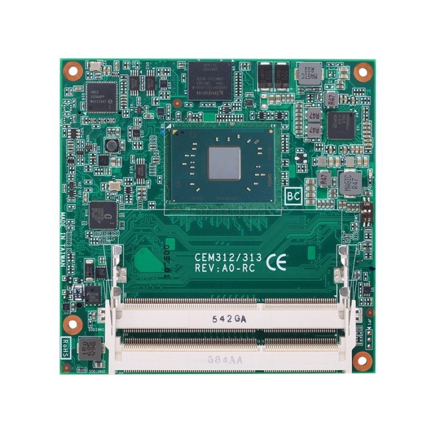 Axiomtek CEM313 COM Express Type 6 Compact Module with Intel Processors