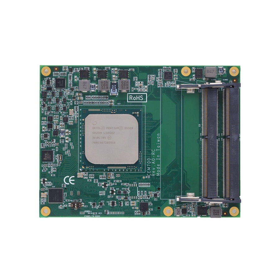 Axiomtek CEM700 Basismodul mit Intel Xeon D-1500 & Pentium-Prozessor D1500