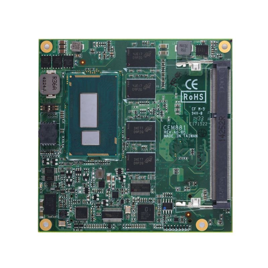 Axiomtek CEM881 COM Express Type 6 Compact Module with 5th/4th Gen Intel Core