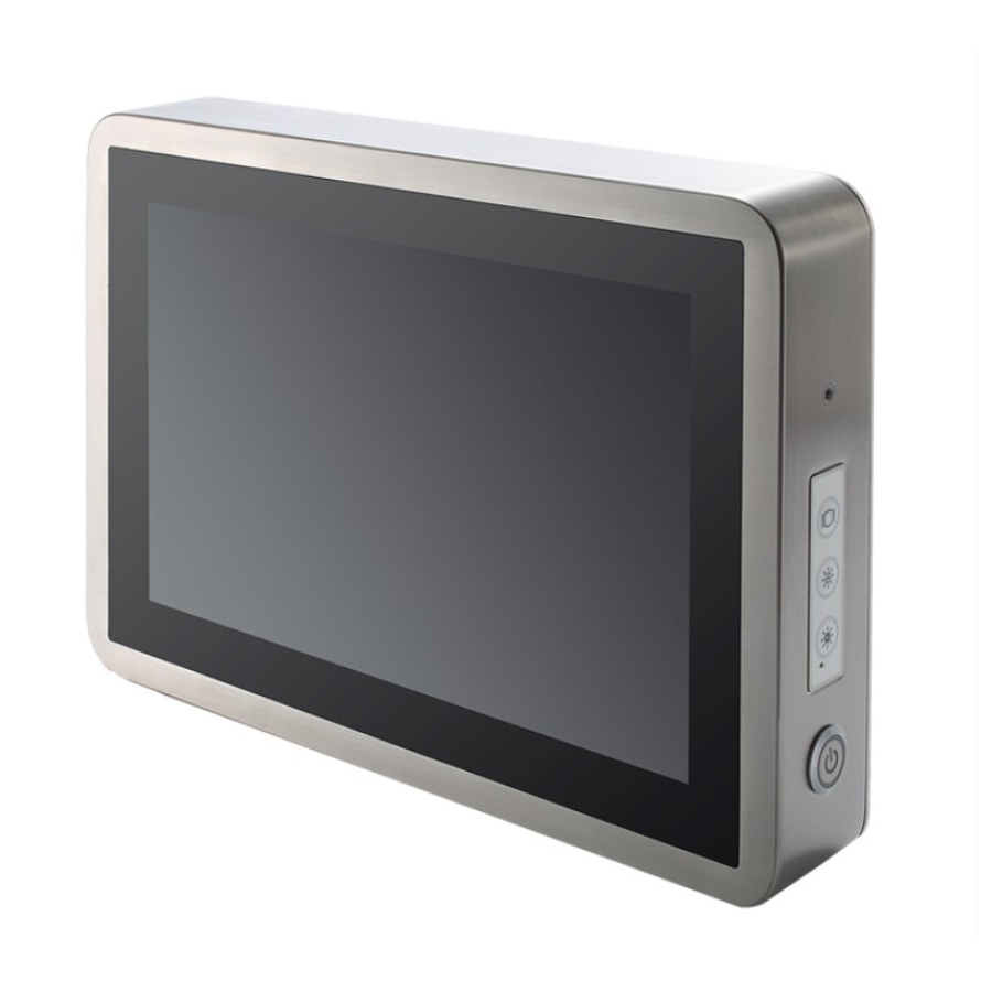 Axiomtek GOT812W-511 12.1" IP66/IP69K Lüfterloser Edelstahl Touch Panel PC