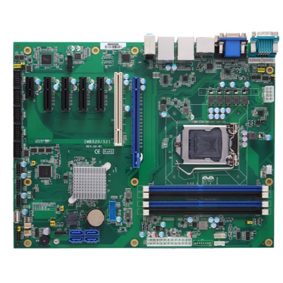 Axiomtek IMB521R Carte mère ATX industrielle Intel Core, Pentium, Celeron & Xeon