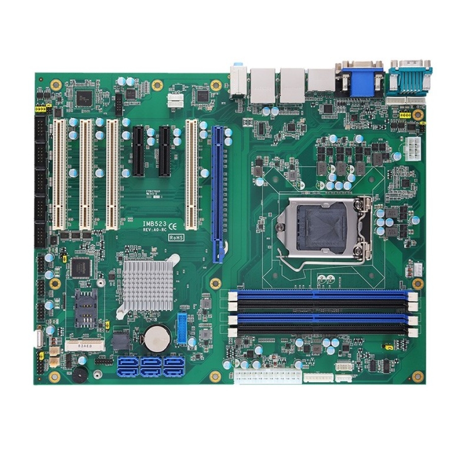 Axiomtek IMB523R LGA1151 Socket 8/9th Gen Intel Core, Intel Q370 ATX Motherboard