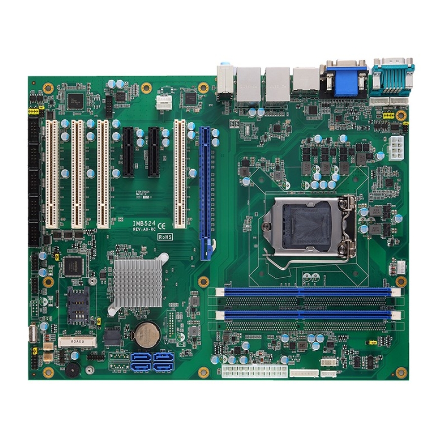 Axiomtek IMB524R LGA1151 Socket 8/9th Gen Intel Core, Intel H310 ATX Motherboard