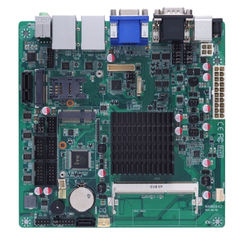 Mini ITX mit Intel Celeron J1900 (bis zu 2,42 GHz) CPU