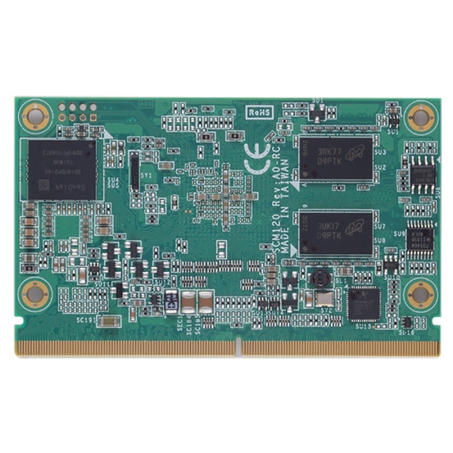 Axiomtek SCM120 SMARC v1.0 SoM avec SoC Quad/DualLite 800 MHz (industriel)