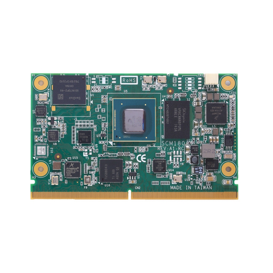 Axiomtek SCM180 SMARC v2.0 SoM with i.MX8M Quad/Dual 1.3 GHz (Industrial) SoC