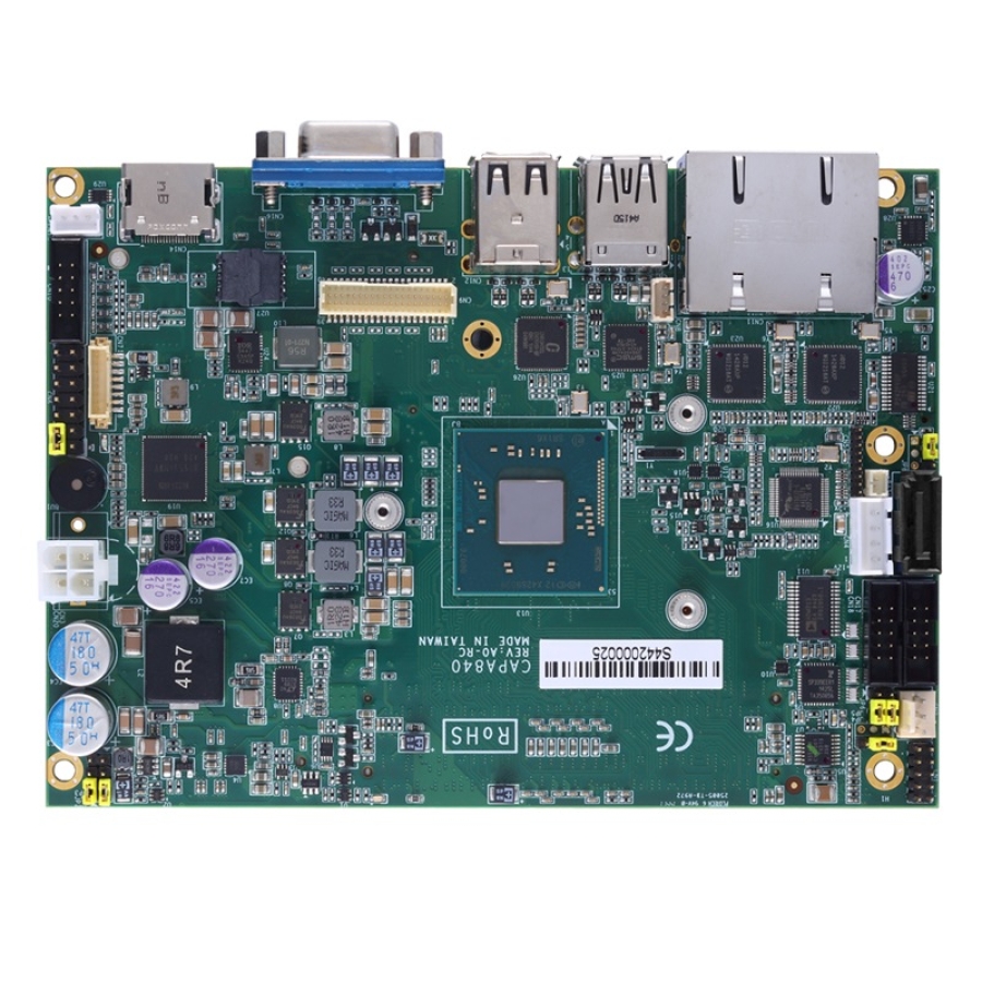 3.5" Intel Atom E3845 or E3827 SBC with 2 LAN, 2 COM