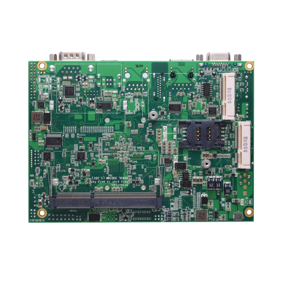 3.5" Intel Celeron N2807 1.58GHz SBC with 1 LAN, 4 COM, DIO  -20°C ~ +70°C