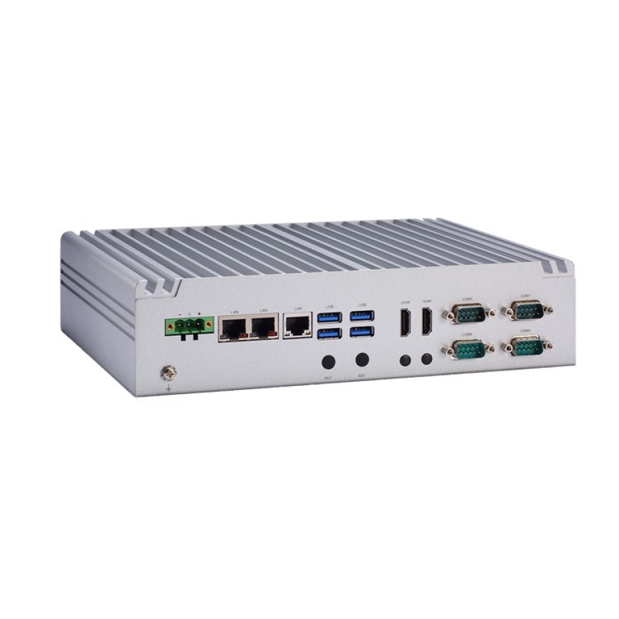 Axiomtek eBOX630-528-FL 8. Generation Intel Core & Celeron Lüfterloser Embedded PC mit 6 USB