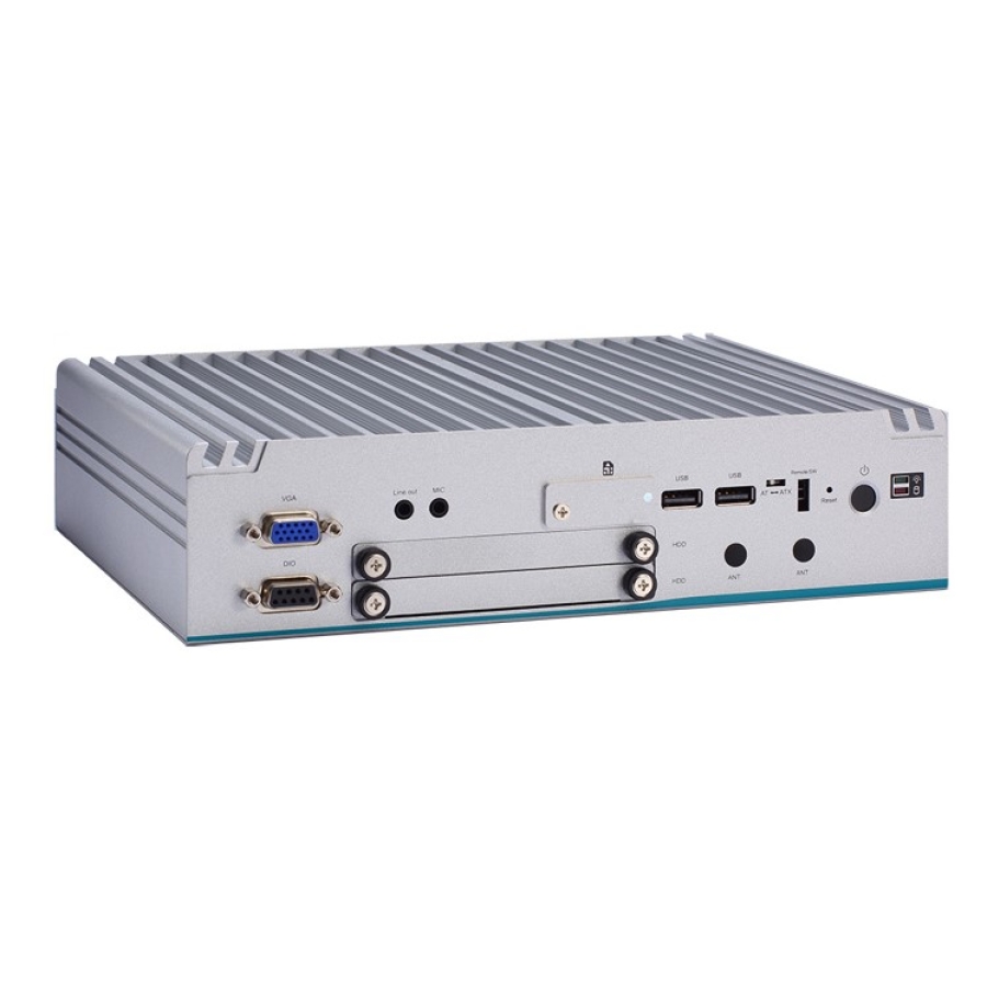 Axiomtek eBOX630-528-FL 8. Generation Intel Core & Celeron Lüfterloser Embedded PC mit 6 USB