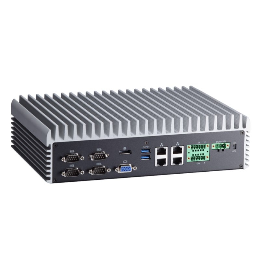 Axiomtek ebox660-872-fl Fanless embedded PC system with Socket G2 CPU