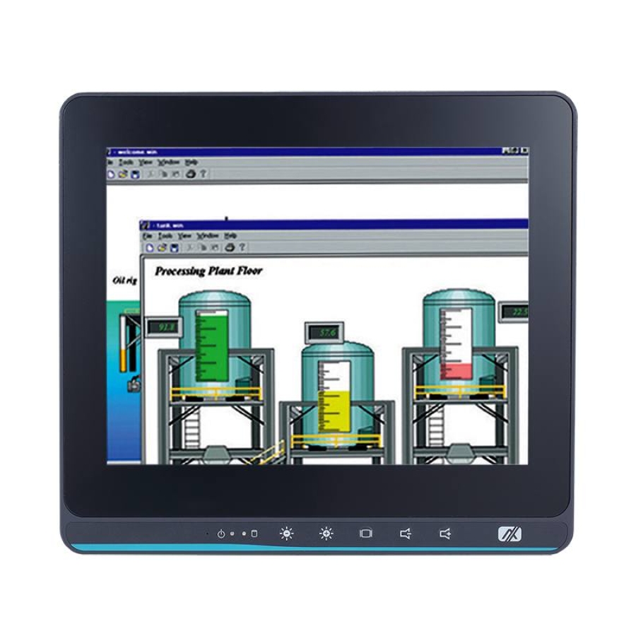 Axiomtek GOT110-316-PoE-PD 10,4" XGA TFT lüfterloser Touch Panel Computer