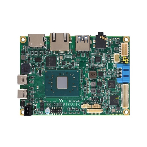 PICO ITX Board with Pentium or Celeron CPU mPCIe and 5 USB