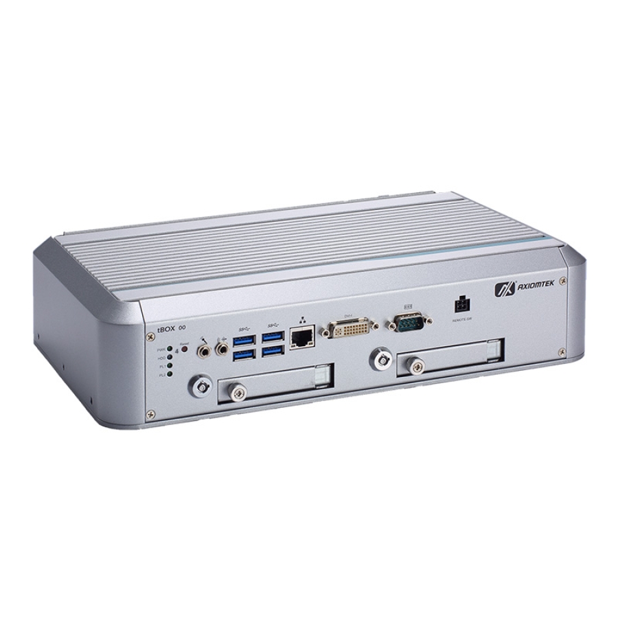 Axiomtek tBOX400-510-FL Fanless Embedded System with 7th Gen Intel Core i7/i5/i3